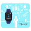 Pink 1.3" D20L IP67 Waterproof Smart Watch with Color Screen - 5