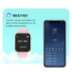 Pink 1.3" D20L IP67 Waterproof Smart Watch with Color Screen - 6