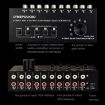 6x4 RCA Audio Switcher Signal Selector Device with Control - 6