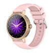 CF90 Color Screen Smart Watch with 1.19" Silicone Band (Pink) - 1
