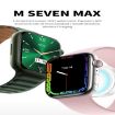 M SEVEN MAX 1.92" Smart Watch, Silicone Band, Color Screen, Red - 3