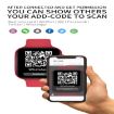 M SEVEN MAX 1.92" Smart Watch, Silicone Band, Color Screen, Red - 5