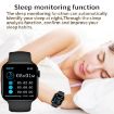 T500 Plus 1.44" Smartwatch, Heart Rate & Blood Pressure Monitor (White) - 6