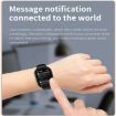 1.8" Q28 Smart Watch, Heart Rate & Blood Pressure Monitor (Black) - 5
