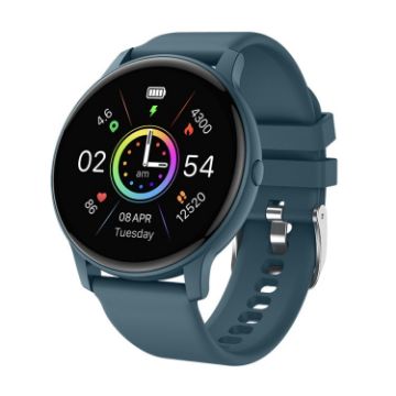 S32 1.3" Blue Smart Watch with Heart Rate & Blood Pressure Monitor - 1