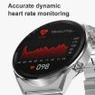 DT3 Mate Smart Watch: 1.5" Screen, Heart Rate & BP Monitoring (Black) - 5
