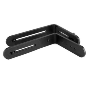 Aluminum Alloy Hot Shoe Adapter L Shape Camera Flash Bracket 1/4 inch - 1