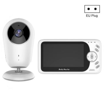 VB608 4.3" Wireless Baby Monitor with Night Vision & Intercom (EU Plug) - 1