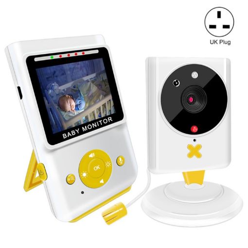 Wireless Baby Monitor with Surveillance Camera, 2.4" (UK Plug) - 1