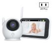 4.3" Wireless Baby Monitor Night Vision Camera 360 Security (US Plug) - 1