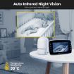 Smart Zoom Baby Monitor Camera with 4.3" Display & Night Vision - 6