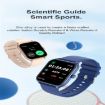 P58 Smart Watch 1.96" Silver, Heart Rate & Blood Pressure Monitor - 6