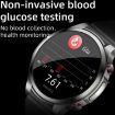 W11 1.32" Smart Watch, Heart Rate/Blood Pressure Monitor (Black) - 4