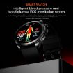 E420 Smart Watch, 1.39" Color Screen, Heart/BP Monitoring, Blue Strap - 5