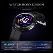 EC33 Pro Smart Watch: 1.48" Display, Heart Rate & BP Monitoring - Orange - 6