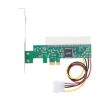 PCI-E to PCI Adapter Card Converter with 4Pin Power Supply - 1
