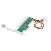 PCI-E to PCI Adapter Card Converter with 4Pin Power Supply - 2