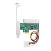 PCI-E to PCI Adapter Card Converter with 4Pin Power Supply - 4