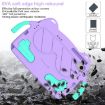 Shockproof Hard Case for Samsung Galaxy S5e 10.5 - Purple/Green - 6