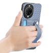 Huawei nova 14 Blue Wallet Phone Case with Knife and Kickstand - 4