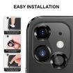 iPhone 15/15 Plus ENKAY 9H Rear Lens Tempered Glass (Black) - 6