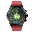 ET440 Smart Watch, 1.39" Screen, Heart/BP/Glucose Monitor, Red Strap - 2