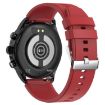 ET440 Smart Watch, 1.39" Screen, Heart/BP/Glucose Monitor, Red Strap - 3
