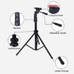 JMARY KP2206 Adjustable 1.7m Portable Camera Tripod Floor Stand - 2