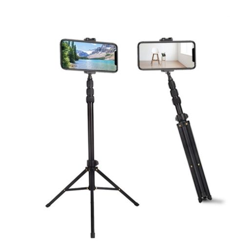 JMARY MT45 Cell Phone Clip Camera Mount & Selfie Stick Tripod - 1
