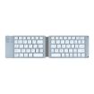 BT18 Grey Magnetic Folding Bluetooth Keyboard for Devices - 1