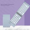 BT18 Magnetic Folding Bluetooth Keyboard for Phones, Tablets, PCs - 4