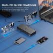 Wavlink UG69PD8 100W PD Type-C Universal 18-in-1 Dock, EU Plug - 5