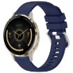 Garmin Venu 3S Dark Blue Silicone Watch Band with Silver Buckle - 1