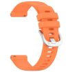 Garmin Forerunner 265S Orange Silicone Band Silver Buckle - 3