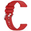 Garmin Vivoactive 4S Red Silicone Band with Silver Buckle - 4