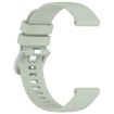 Garmin Vivoactive 4S Green Silicone Watch Band with Silver Buckle - 4