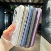 iPhone 17 Air TPU Hybrid PC Magsafe Case, Purple Transparent - 2