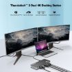 WAVLINK UTD21H 11-in-1 4K Dual DisplayPort Thunderbolt 3 Dock EU Plug - 5