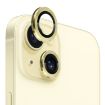 iPhone 15/15 Plus NORTHJO Lens Protector Tempered Glass (Yellow) - 1