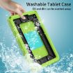 TCL Tab 8 LE/WiFi EVA Hybrid Shockproof Tablet Case - Grass Green - 5