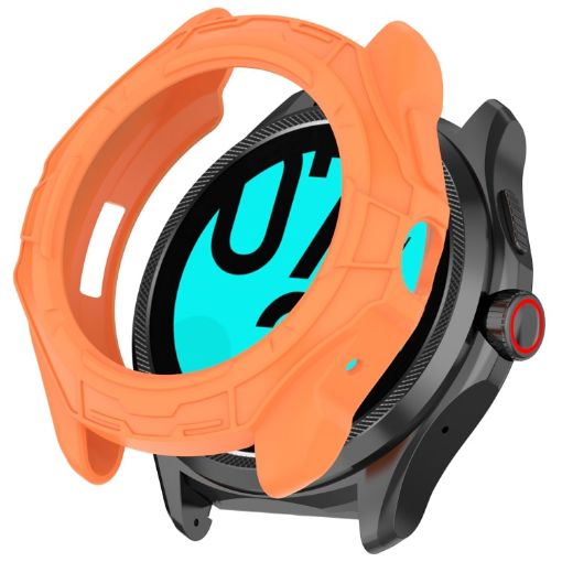 Ticwatch Pro 5 Orange TPU Armored Semi-Enclosed Protective Case - 1