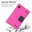 Alcatel Joy Tab2/3T 8.0 Honeycomb EVA Hybrid Case - Rose Red+Black - 3
