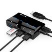 WAVLINK WL-UH3042P1 4-Port USB 3.0 Hub with Fast Charging (UK Plug) - 2