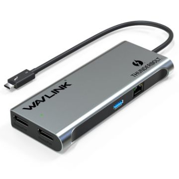 WAVLINK WL-UTD05 4-in-1 4K Extender Type-C to DP Thunderbolt 3 - 1