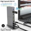 WAVLINK WL-UG39DK7 USB3.0 Hub Adapter Universal Docking Station EU Plug - 6