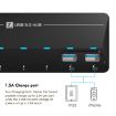 WAVLINK WL-UH3073D USB3.0 7-Port Hub Dock with Switch (US Plug) - 4