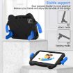 Shockproof Black+Blue Case for TCL Tab 11 9466x3 Tablet - 3