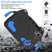 DOOGEE T30 Pro 11 2023 Shockproof Tablet Case (Black+Blue) - 6