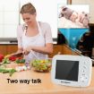 Two-Way Audio Night Vision Surveillance Camera Baby Monitor EU Plug - 4