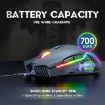 ONIKUMA CW905 Wireless Mouse with RGB Lighting, 2.4G - Black - 4